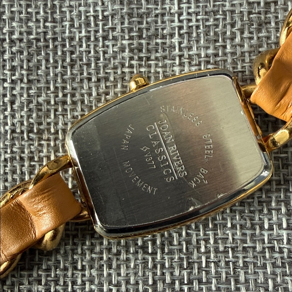 Joan Rivers Gold Bracelet Watch - Picture 3 of 4